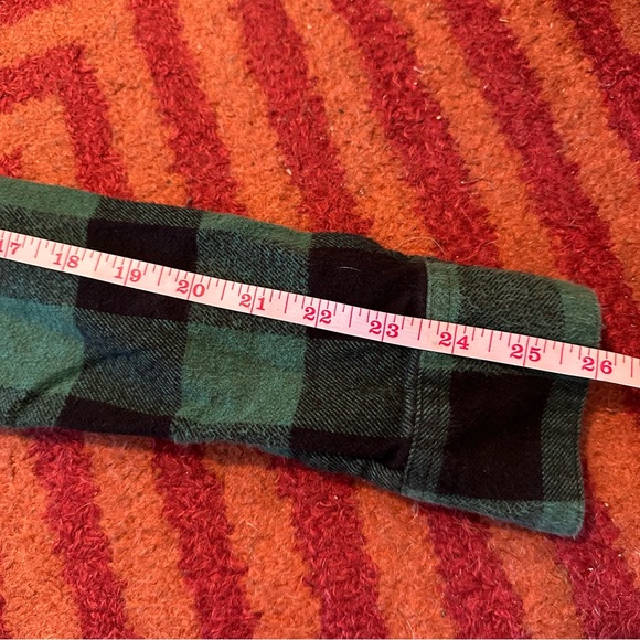 💚 MADEWELL Sunday Flannel *with Pockets!* in Green Buffalo Plaid, Size S… - Picture 7 of 11